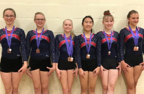 Stamford gymnasts adorned with medals