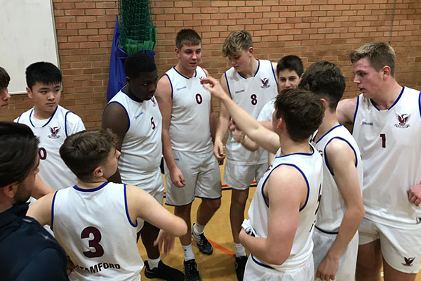 Stamford School’s U18 Basketball win at County Cup