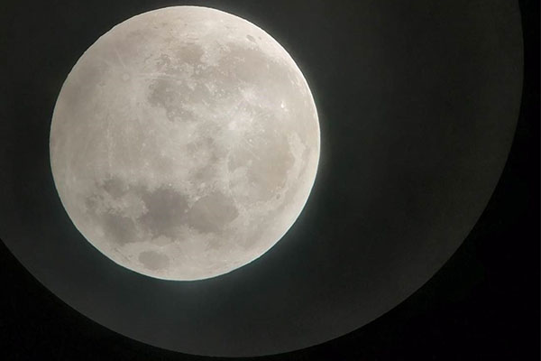 Lunar eclipse taken through SES telescope