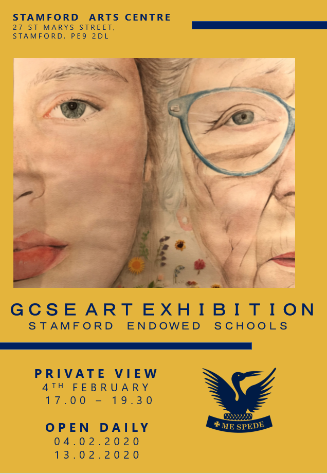 Stamford Arts Centre exhibition poster