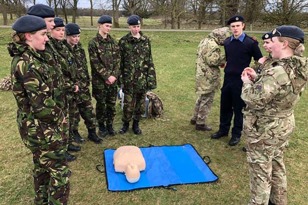 CCF Field Day- first aid