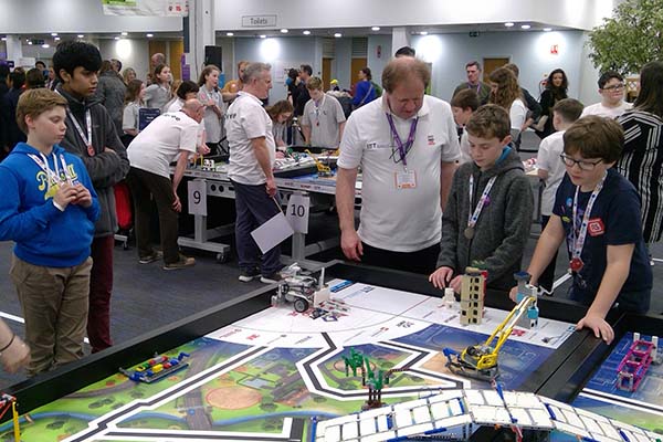 Battle 2 at First Lego League Final