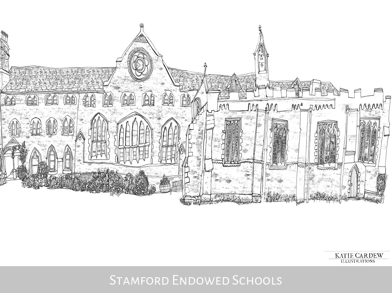 Stamford School colouring