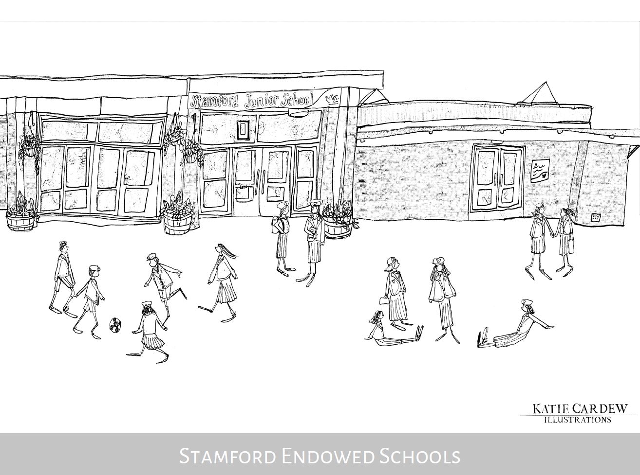 Stamford Junior School colouring