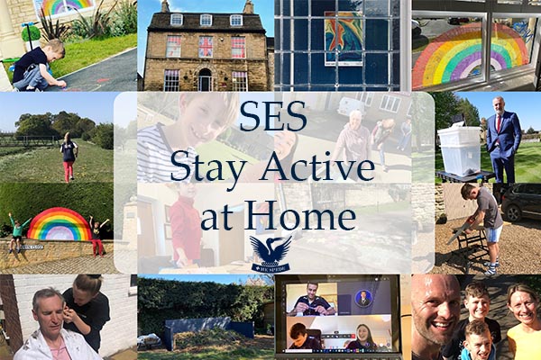 SES stay active from home