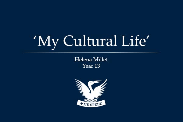‘My Cultural Life’ – Helena Millet