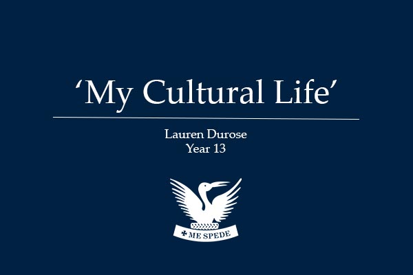 ‘My Cultural Life’ – Lauren Durose