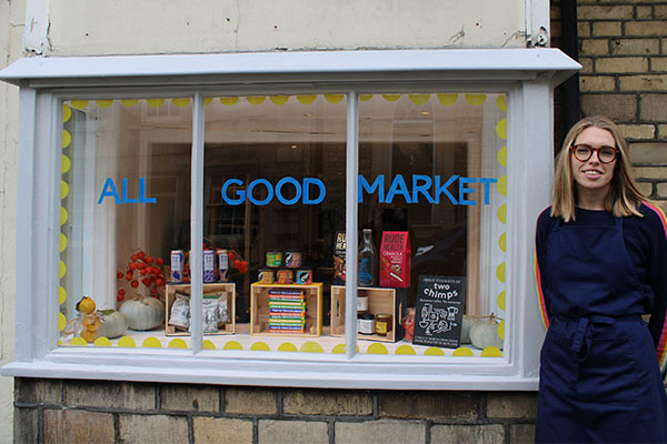 Old Stamfordian Annabel Britton opens Sustainable Store in Stamford