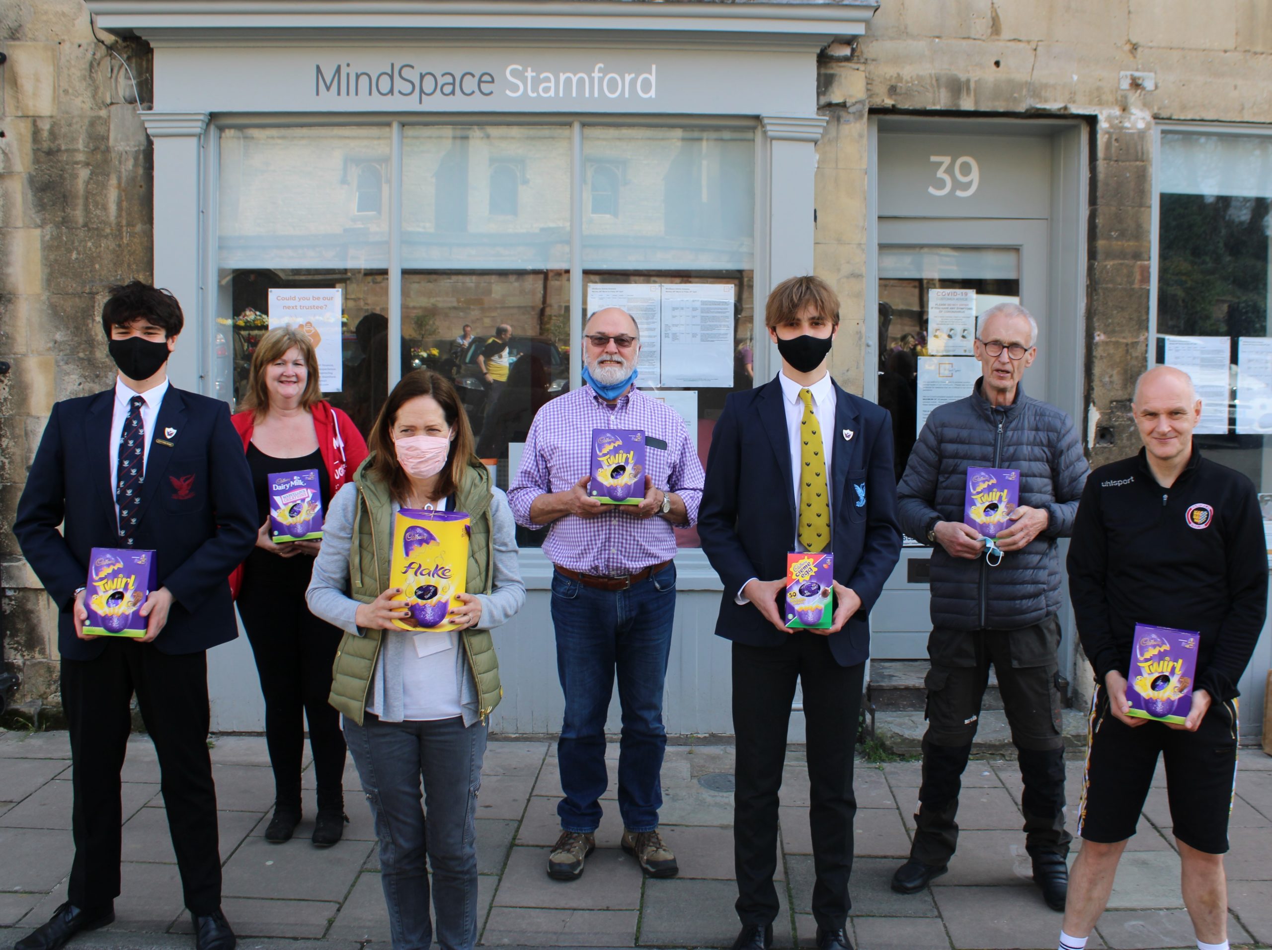 Stamford donate over 450 Easter Eggs to local charities