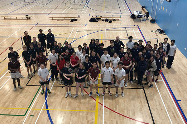Students Enjoy First Inter-schools Badminton Tournament